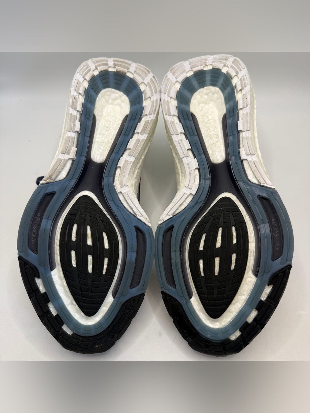 Adidas Ultraboost 22 Parley Men’s 11.5 Gray Navy Running Shoes - Picture 7 of 8